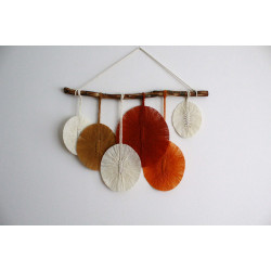 Makrome duvar aksesuarı, Salon, Balkon, Bahçe Dekoru