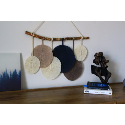 Makrome duvar aksesuarı, Makrome yaprak